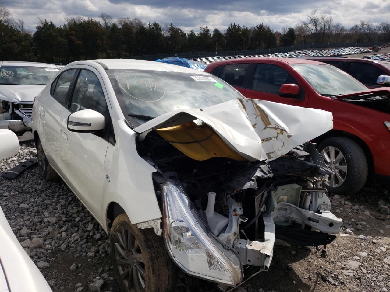 MITSUBISHI MIRAGE G4 2017 with VIN ML32F4FJ0HHF18174 - Photo from auction