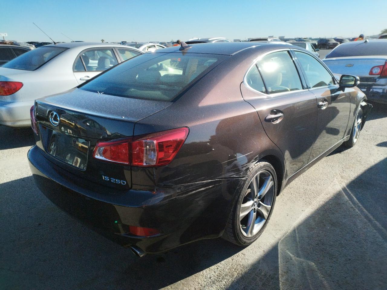 Photo 4 from auction – 2012 LEXUS IS 250 with VIN JTHBF5C24C5160616