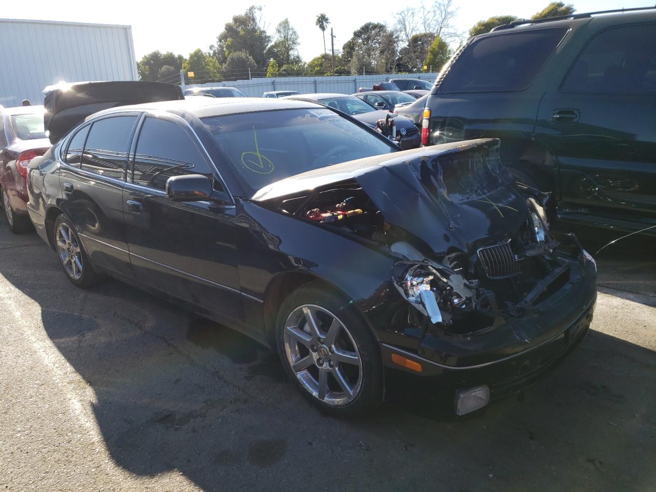 LEXUS GS 430 2002 with VIN JT8BL69S720011117 - Photo from auction