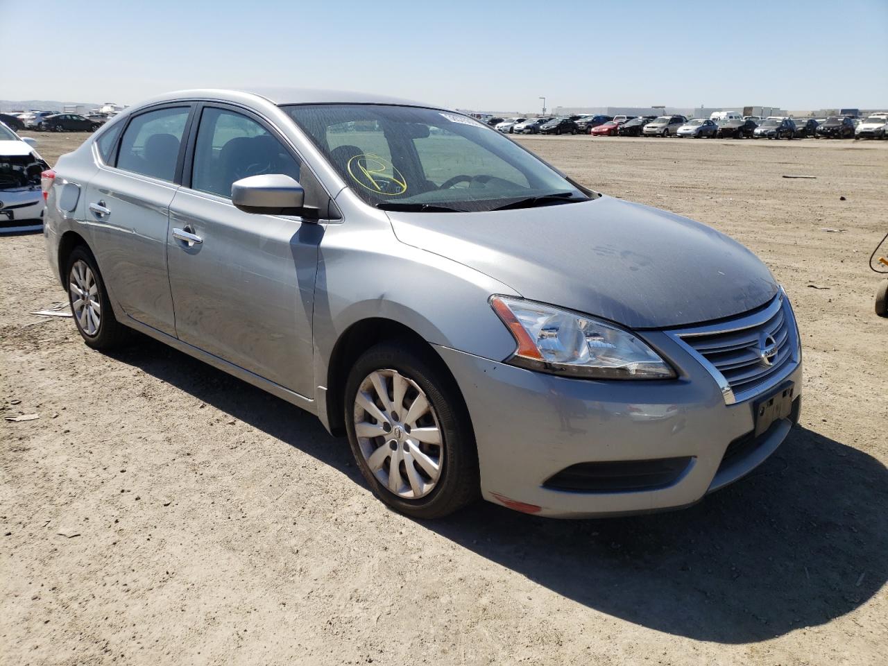 NISSAN SENTRA 2013 with VIN 3N1AB7AP4DL797996 - Photo from auction