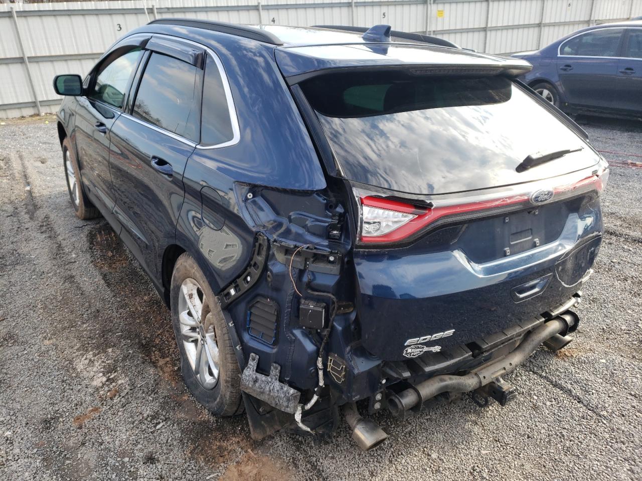 Photo 3 from auction – 2017 FORD EDGE SEL with VIN 2FMPK4J99HBC01155