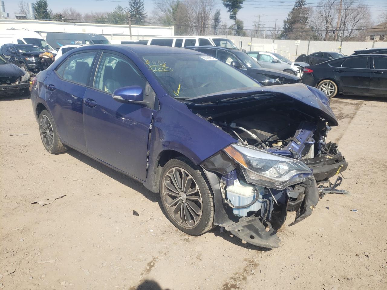 TOYOTA COROLLA L 2015 with VIN 2T1BURHE4FC264032 - Photo from auction