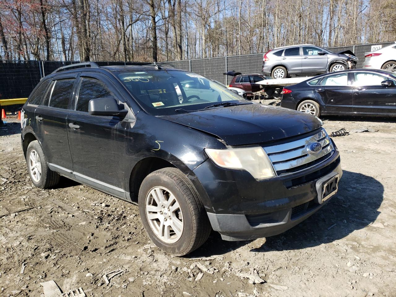 FORD EDGE SE 2007 with VIN 2FMDK36C47BB47991 - Photo from auction
