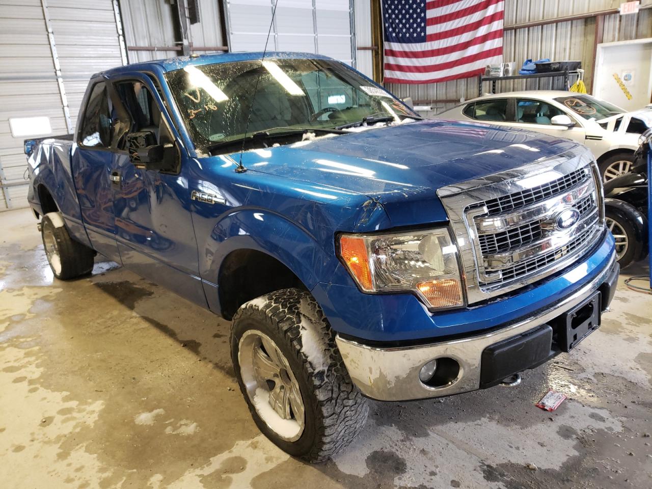 FORD F150 SUPER 2013 with VIN 1FTFX1EF1DKD15991 - Photo from auction