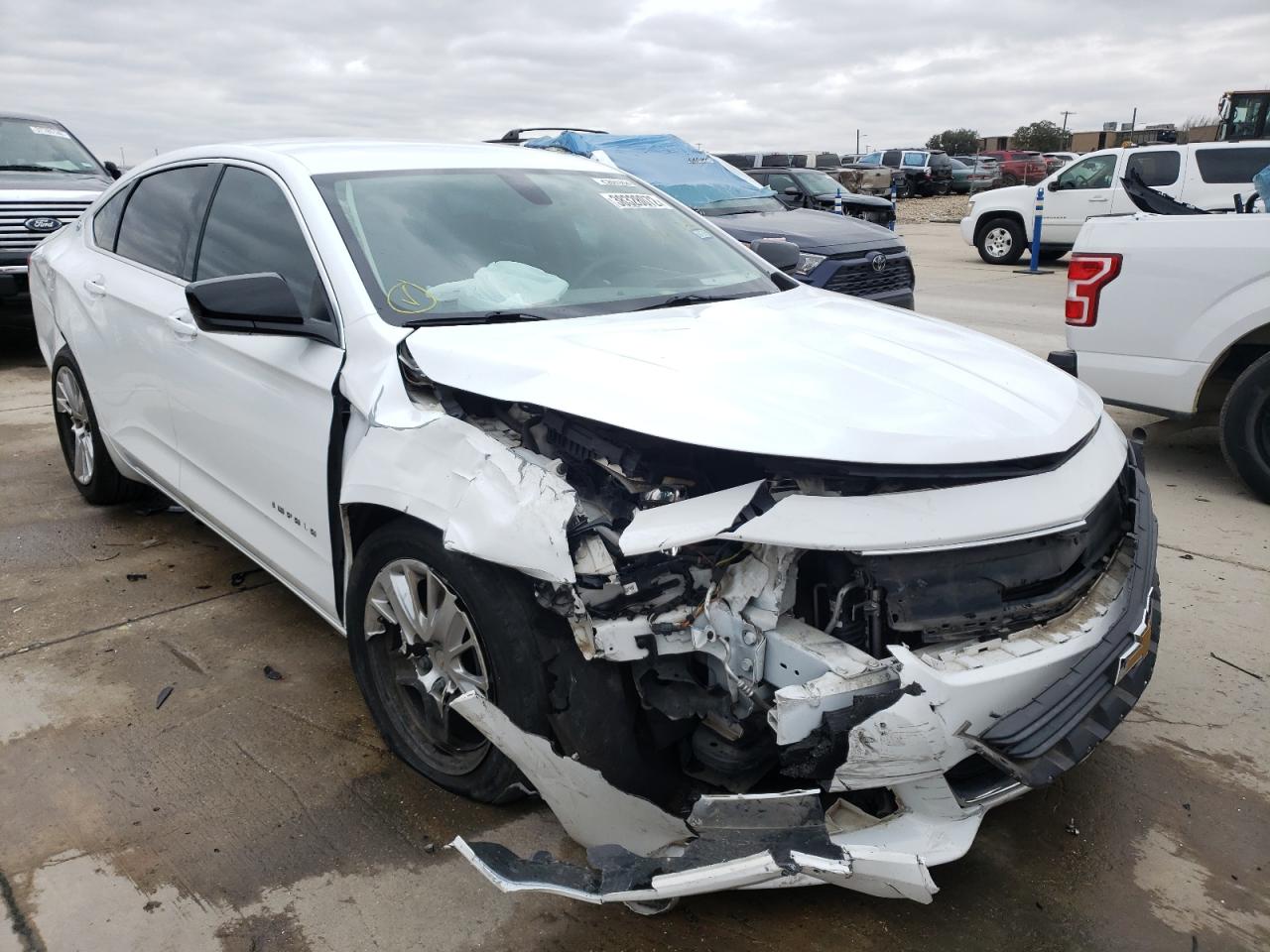 CHEVROLET IMPALA LS 2016 with VIN 2G11X5SAXG9192443 - Photo from auction