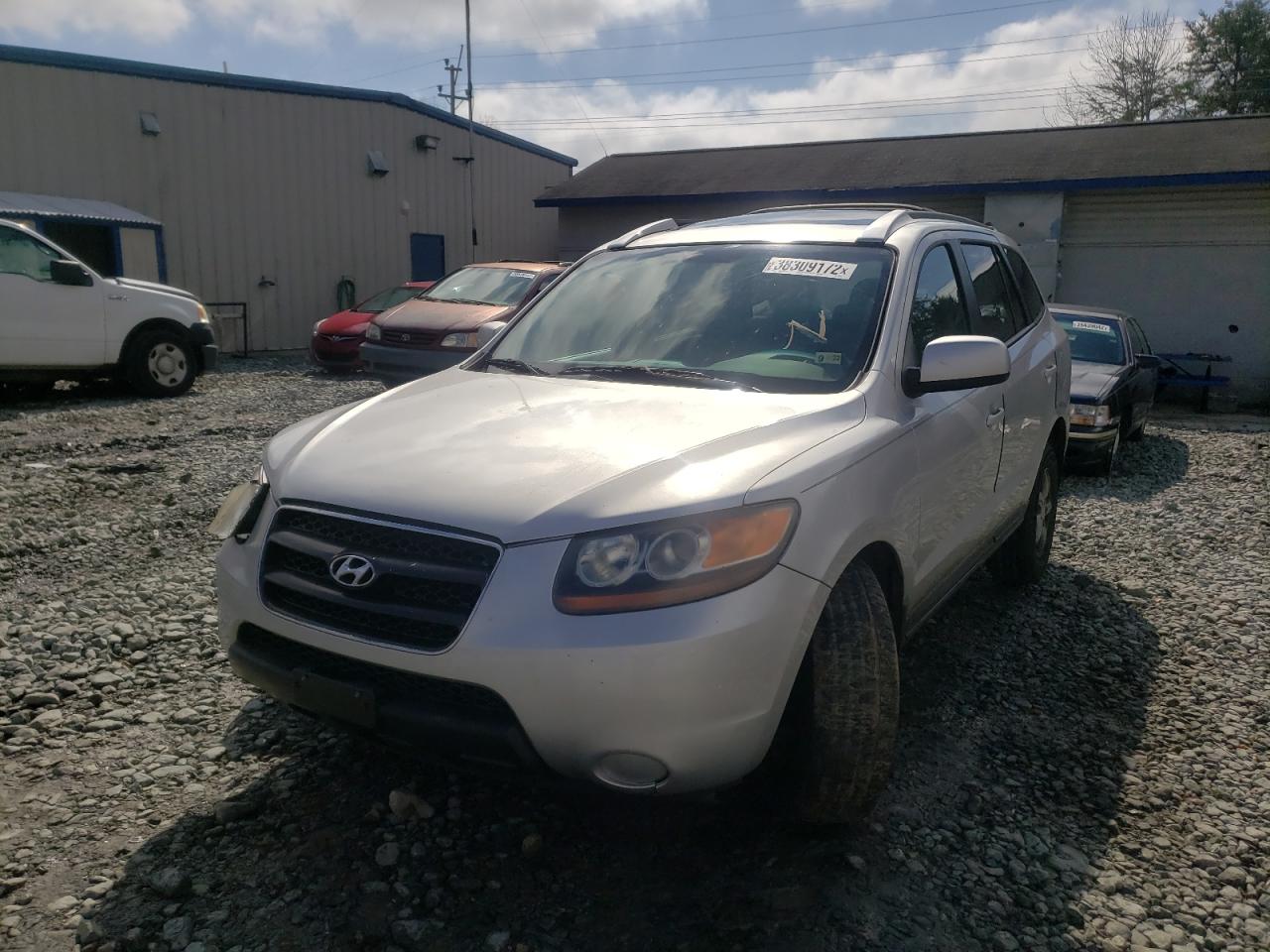 Photo 2 from auction – 2007 HYUNDAI SANTA FE G with VIN 5NMSG13D37H099657
