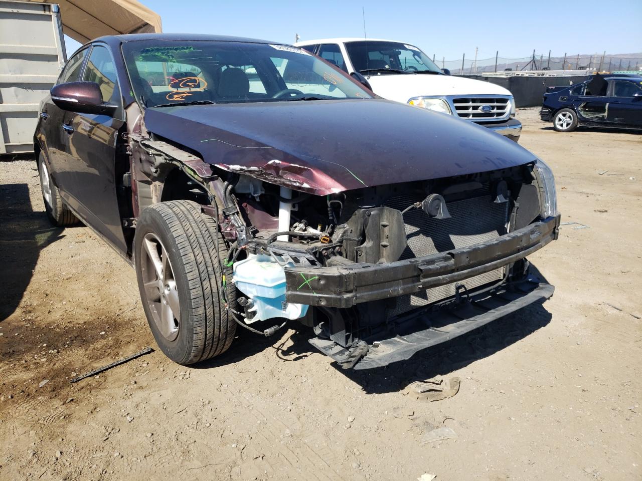 KIA OPTIMA LX 2015 with VIN 5XXGM4A76FG478372 - Photo from auction