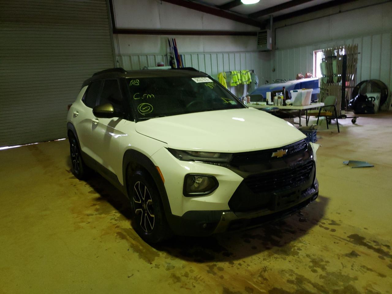 CHEVROLET TRAILBLAZE 2021 with VIN KL79MVSL4MB018945 - Photo from auction