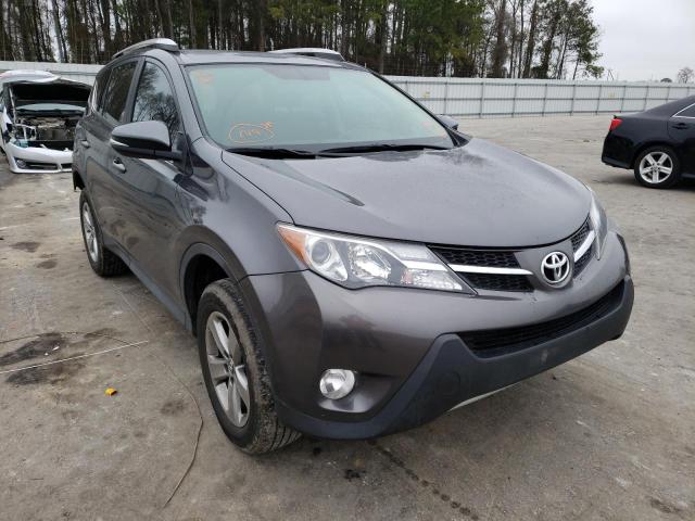 TOYOTA RAV4 XLE 2015 with VIN 2T3WFREV8FW193987 - Photo from auction