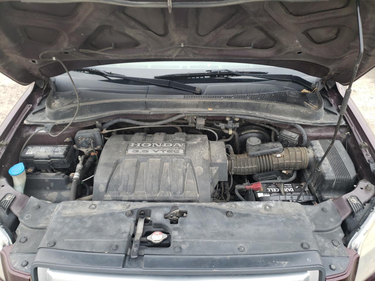 Photo 7 from auction – 2007 HONDA PILOT EXL with VIN 2HKYF18717H511139