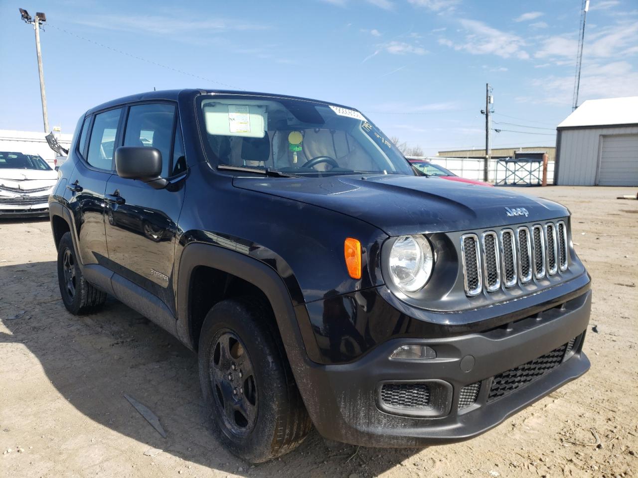 Photo 1 from auction – 2018 JEEP RENEGADE S with VIN ZACCJBAB4JPH91795