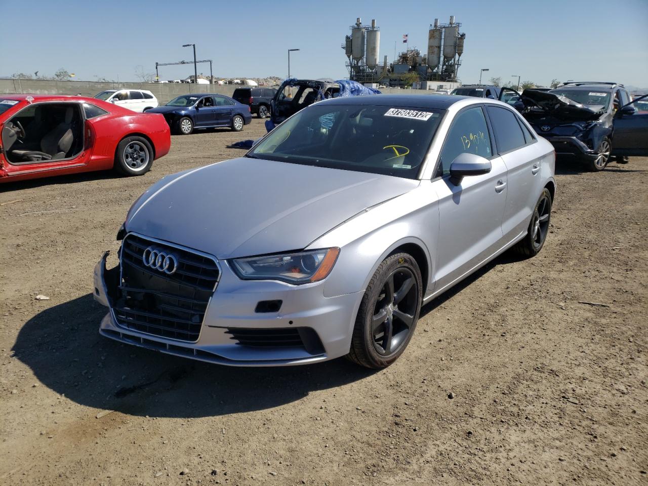 Photo 2 from auction – 2016 AUDI A3 PREMIUM with VIN WAUA7GFF4G1063172