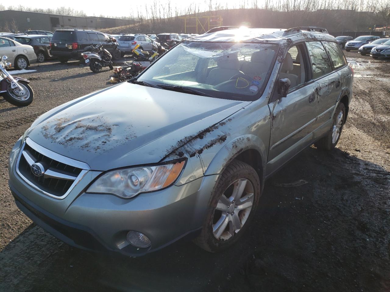Photo 2 from auction – 2009 SUBARU OUTBACK 2. with VIN 4S4BP61C197337244