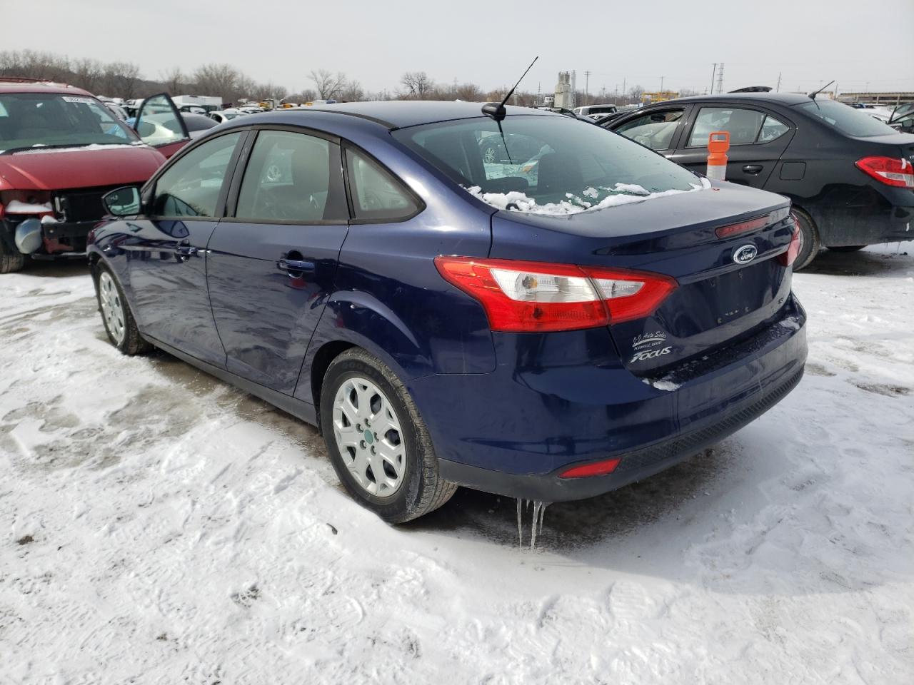 Photo 3 from auction – 2012 FORD FOCUS SE with VIN 1FAHP3F22CL157420