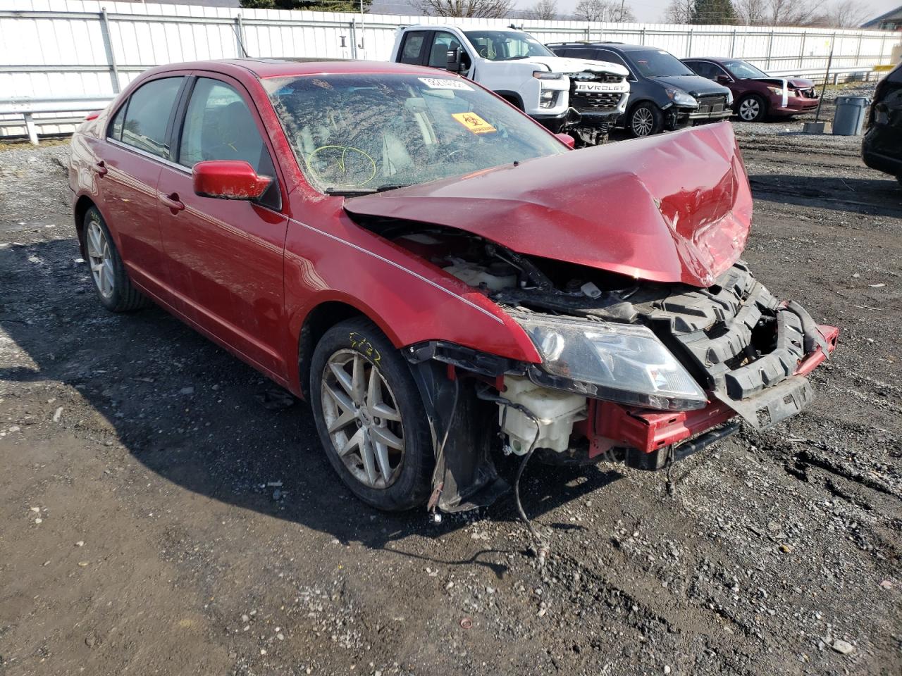 FORD FUSION SEL 2012 with VIN 3FAHP0JA3CR387370 - Photo from auction
