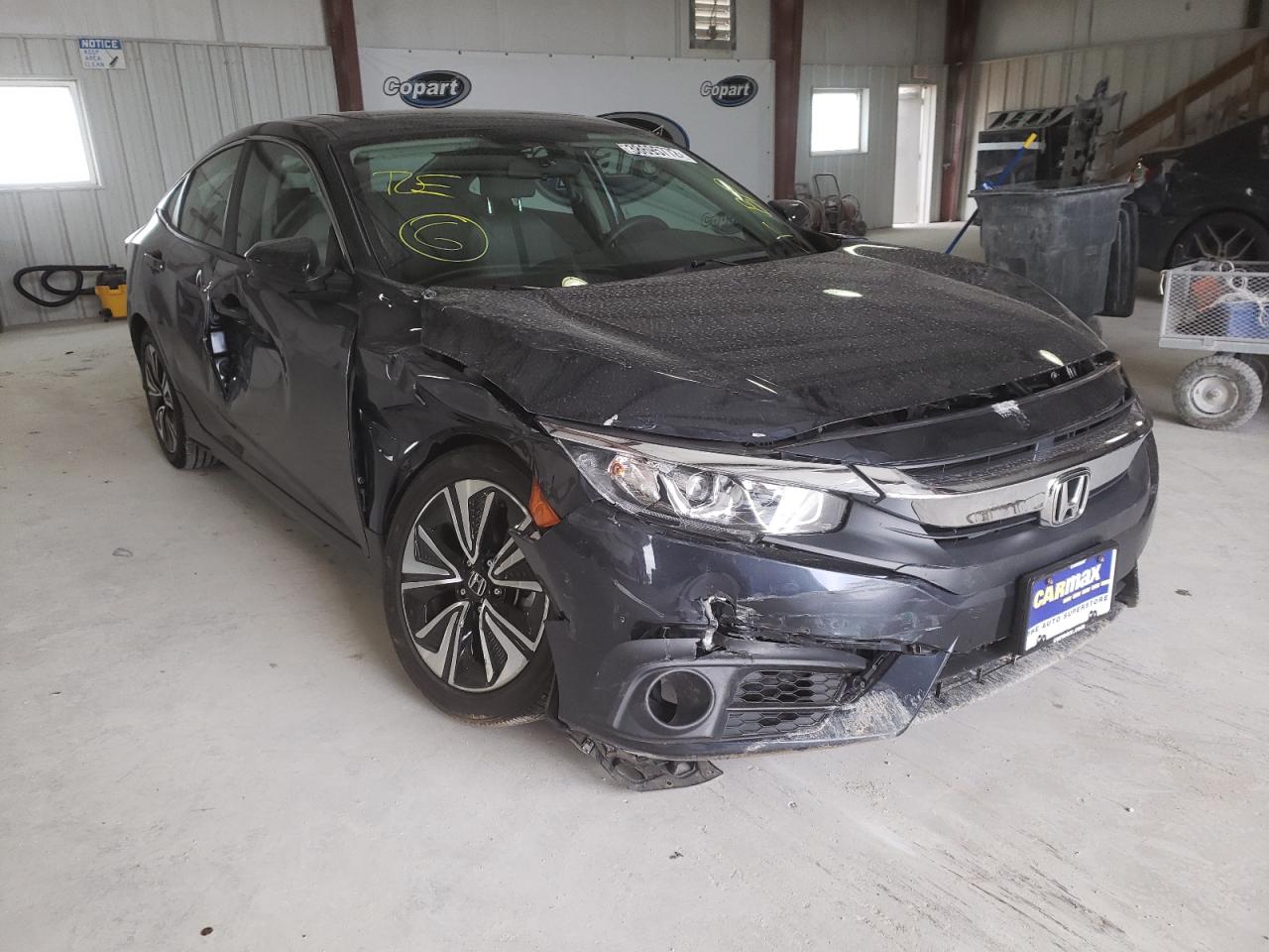 HONDA CIVIC EX 2016 with VIN 19XFC1F38GE202028 - Photo from auction