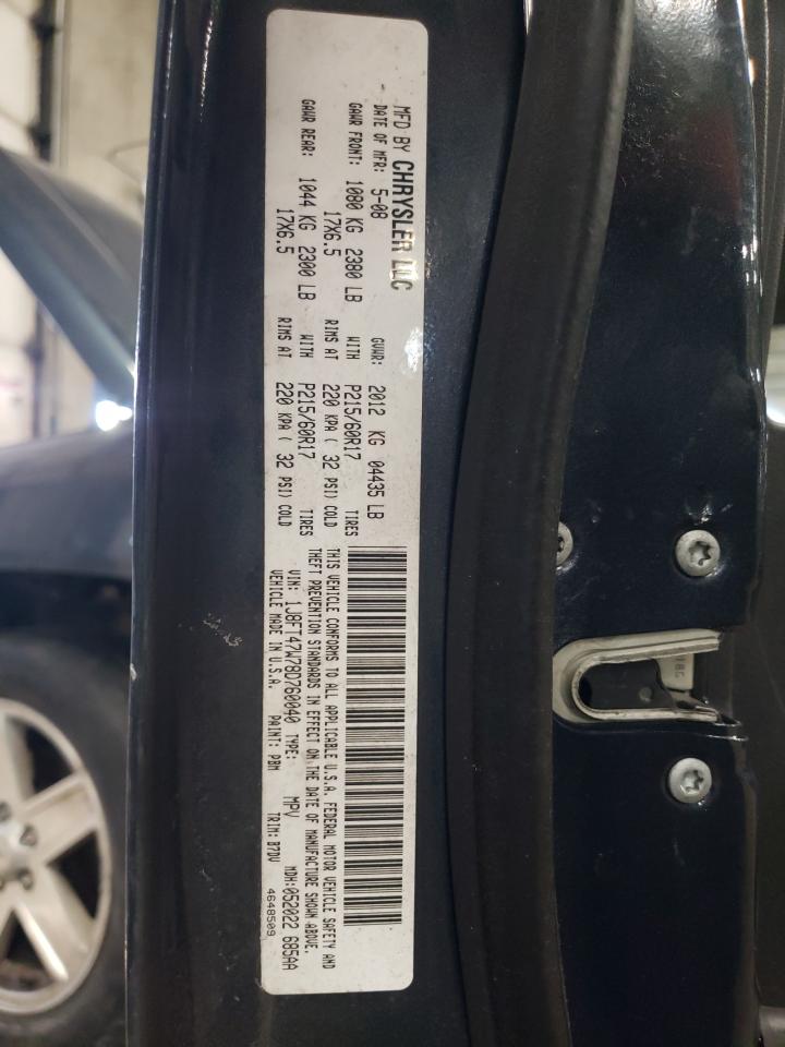 Photo 10 from auction – 2008 JEEP COMPASS with VIN 1J8FT47W78D760040