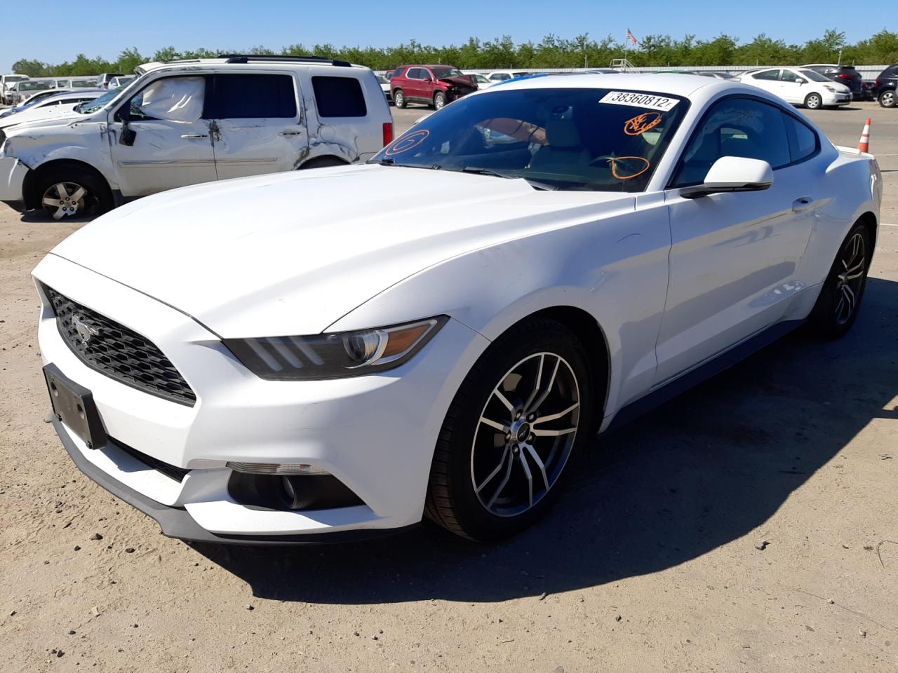 Photo 2 from auction – 2016 FORD MUSTANG with VIN 1FA6P8TH1G5275708