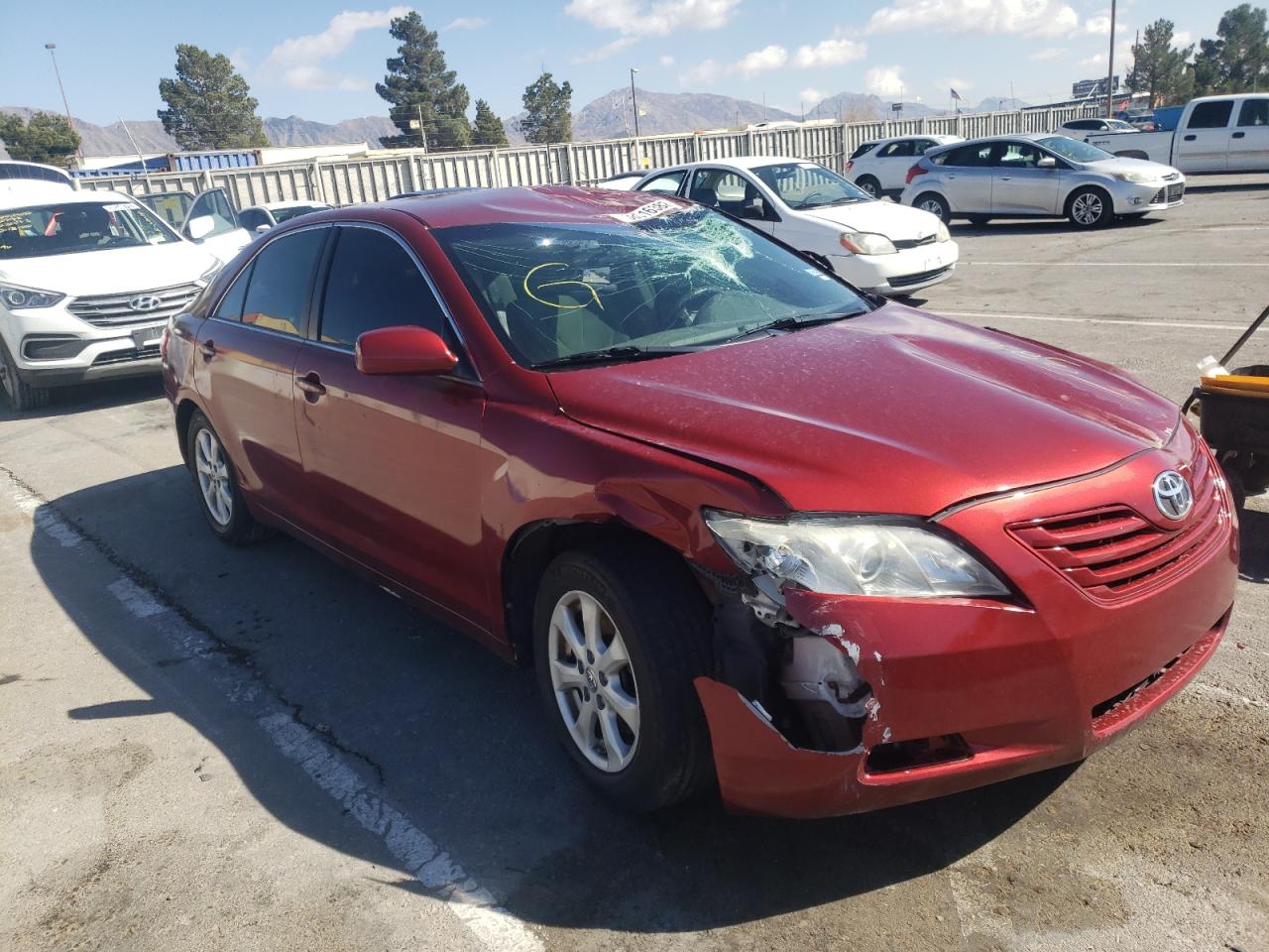 TOYOTA CAMRY 2007 with VIN 4T1BE46K17U703812 - Photo from auction