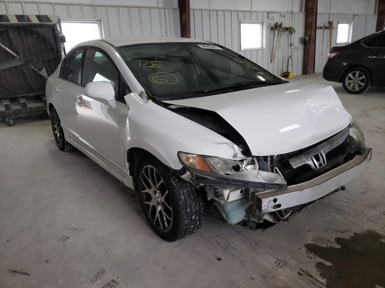 HONDA CIVIC LX 2011 with VIN 19XFA1F57BE048346 - Photo from auction