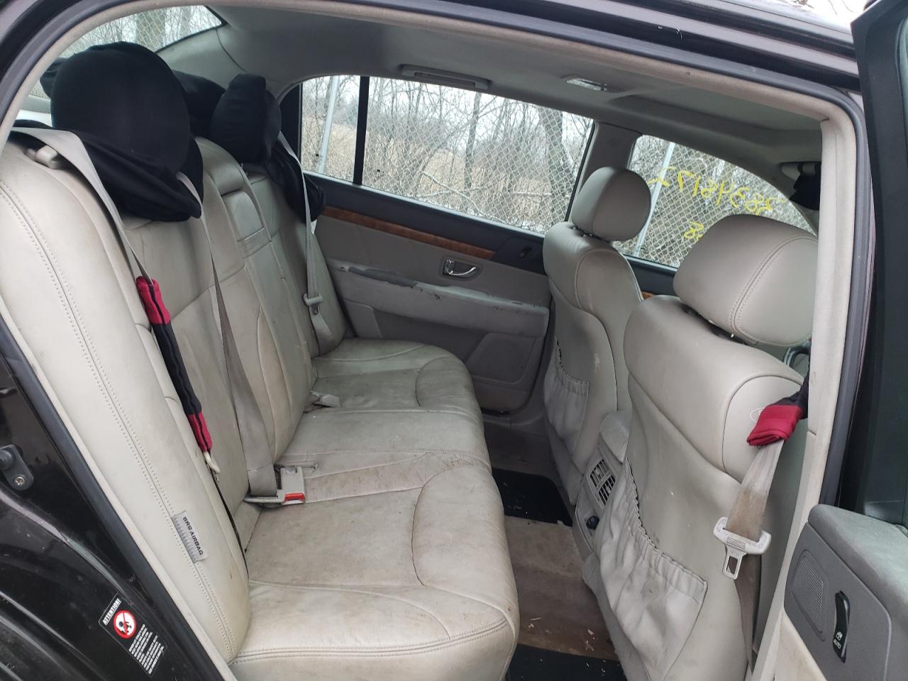 Photo 6 from auction – 2006 KIA AMANTI with VIN KNALD124065088046
