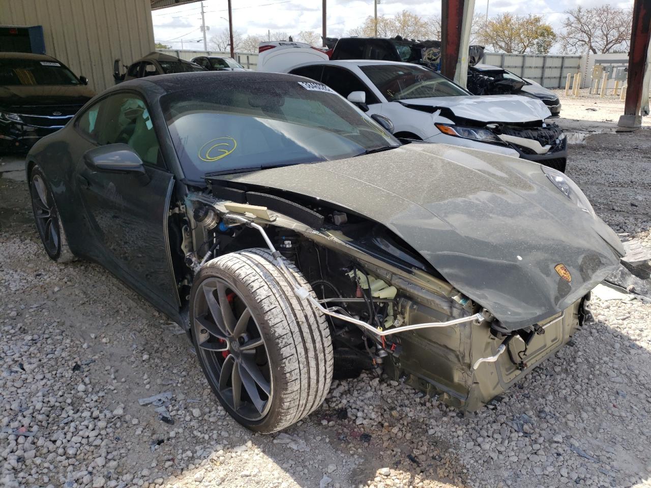 Photo 1 from auction – 2022 PORSCHE 911 CARRER with VIN WP0AB2A93NS220297