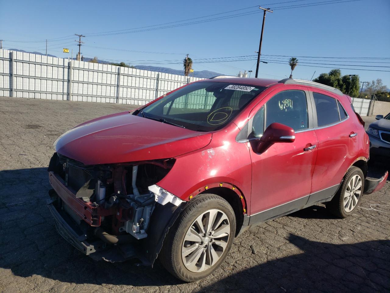 Photo 2 from auction – 2019 BUICK ENCORE PRE with VIN KL4CJASB6KB764595