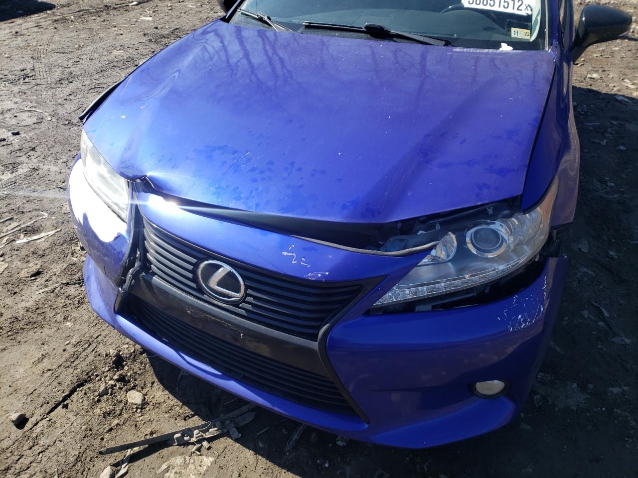 Photo 9 from auction – 2013 LEXUS ES 350 with VIN JTHBK1GG8D2082189