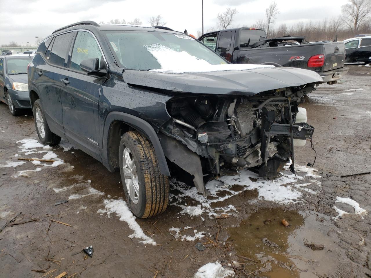 GMC TERRAIN SL 2018 with VIN 3GKALTEV3JL289448 - Photo from auction