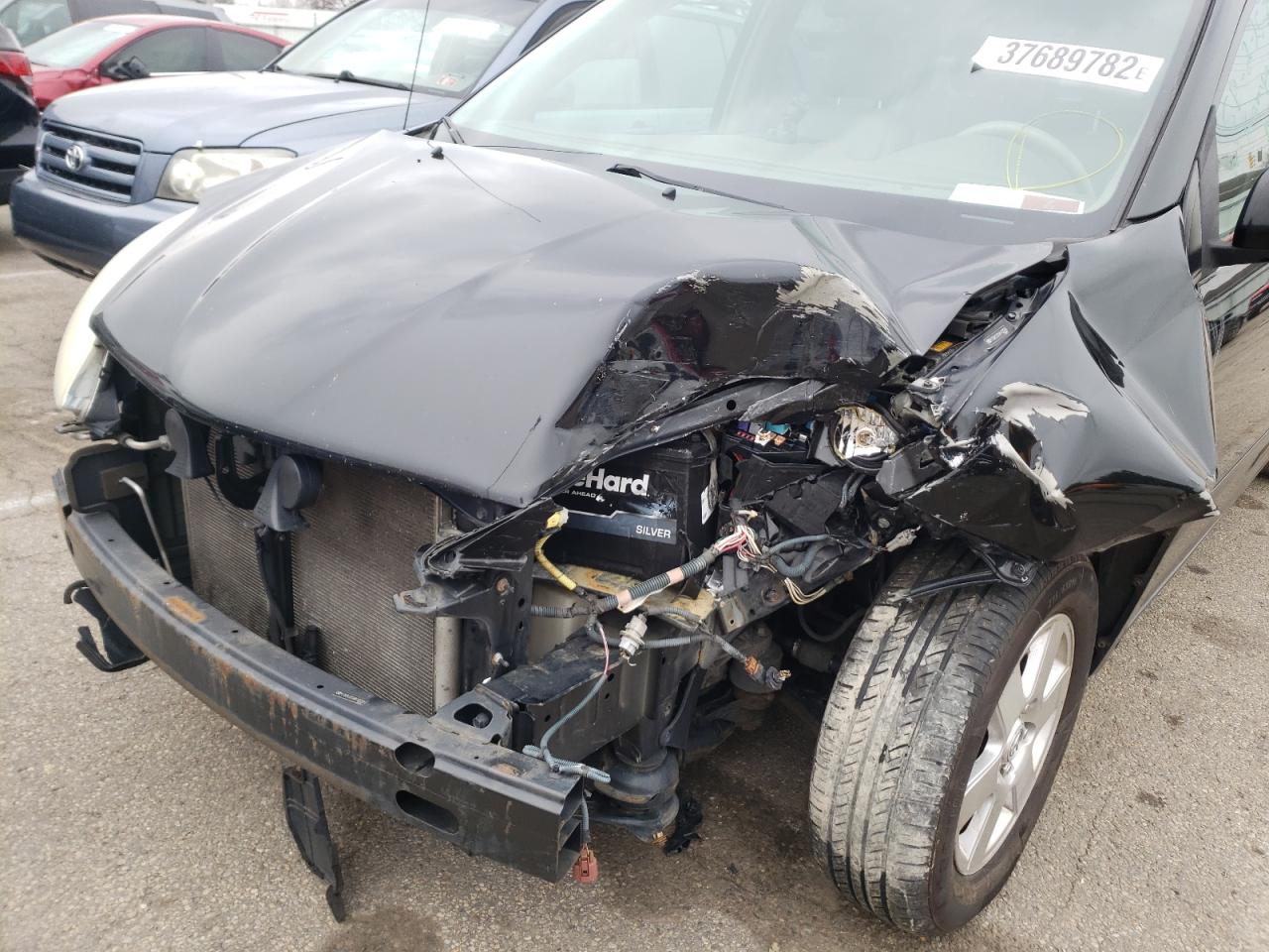 Photo 9 from auction – 2008 TOYOTA SIENNA XLE with VIN 5TDZK22C48S193380