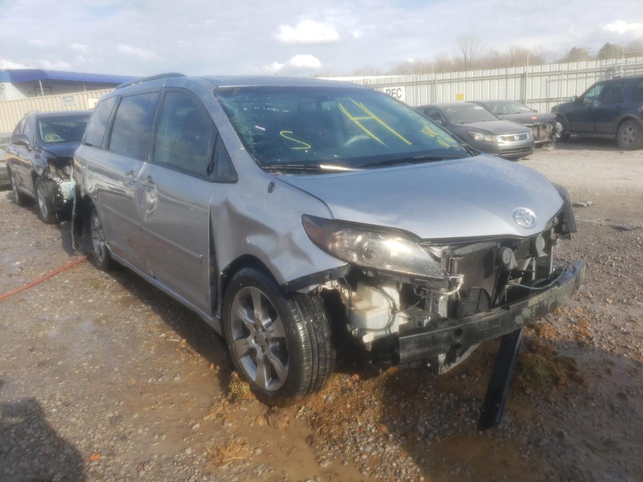 TOYOTA SIENNA SPO 2012 with VIN 5TDXK3DCXCS260518 - Photo from auction