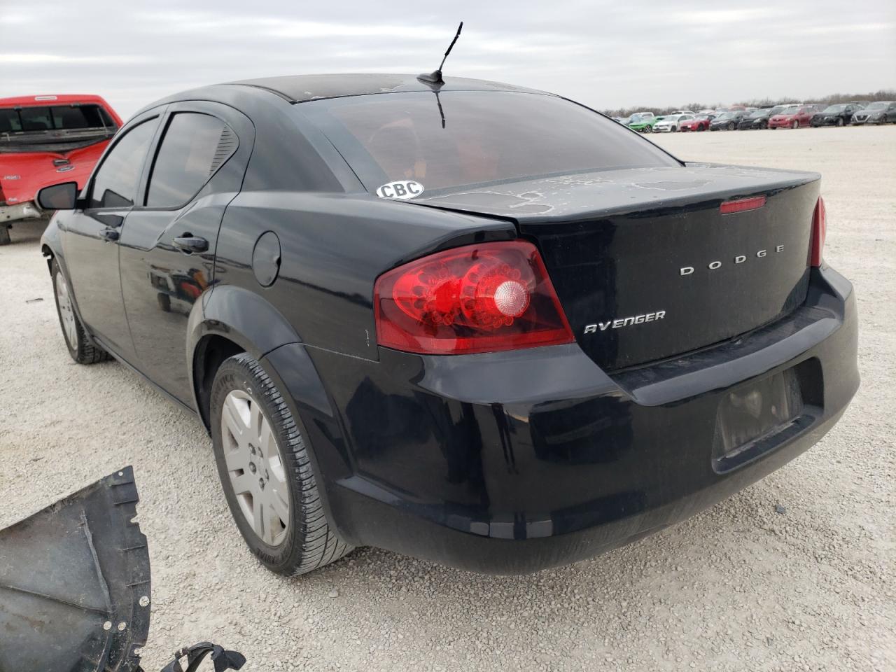 Photo 3 from auction – 2012 DODGE AVENGER SE with VIN 1C3CDZAB8CN252483