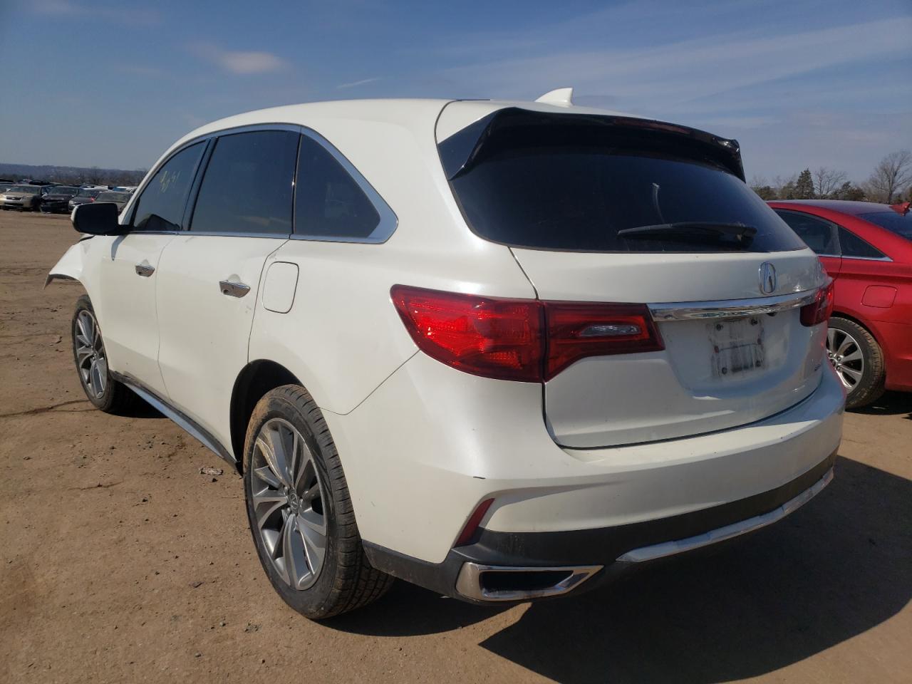 Photo 3 from auction – 2017 ACURA MDX TECHNO with VIN 5FRYD4H50HB022266