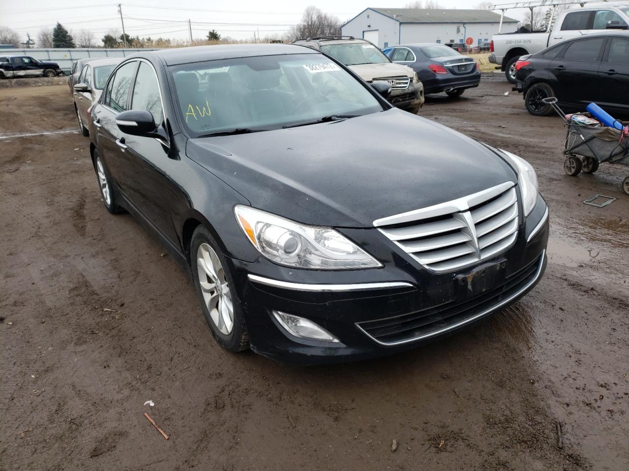 HYUNDAI GENESIS 2013 with VIN KMHGC4DD7DU230395 - Photo from auction