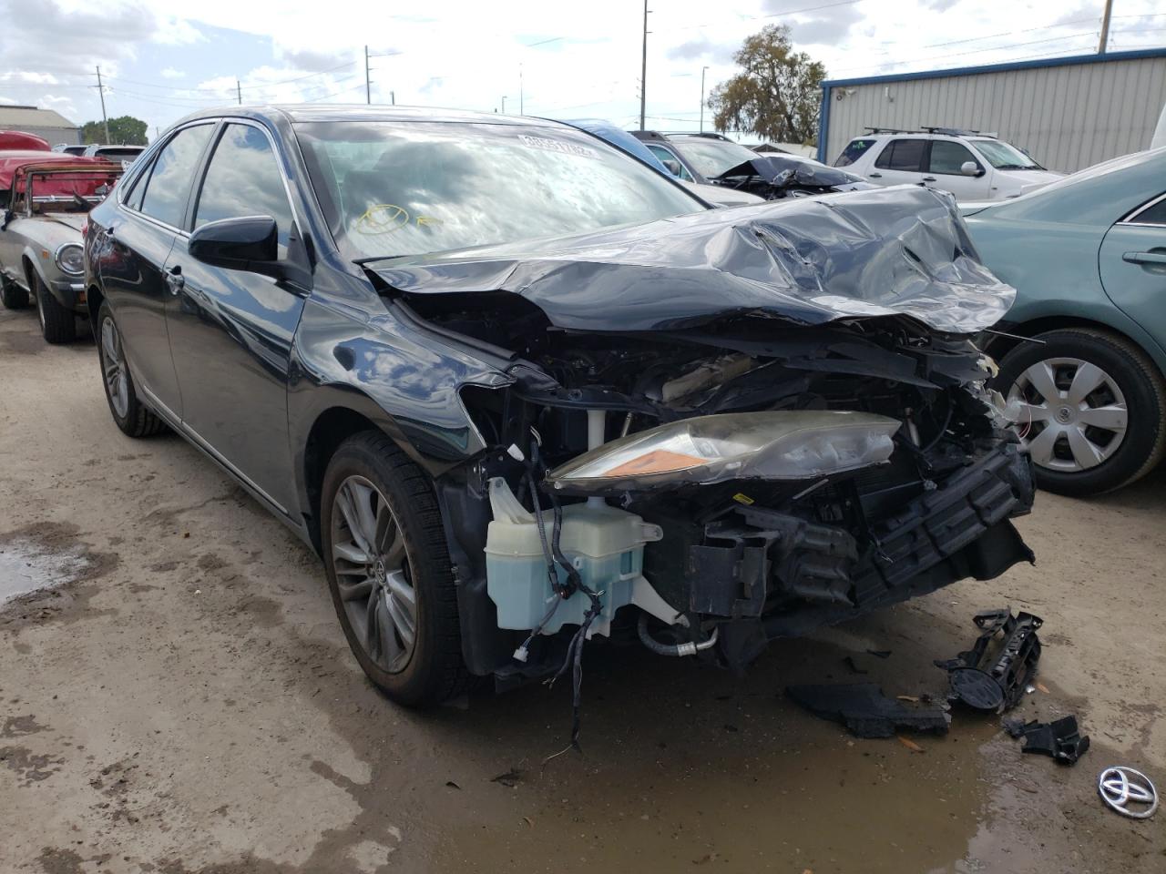 TOYOTA CAMRY LE 2015 with VIN 4T1BF1FK6FU497848 - Photo from auction