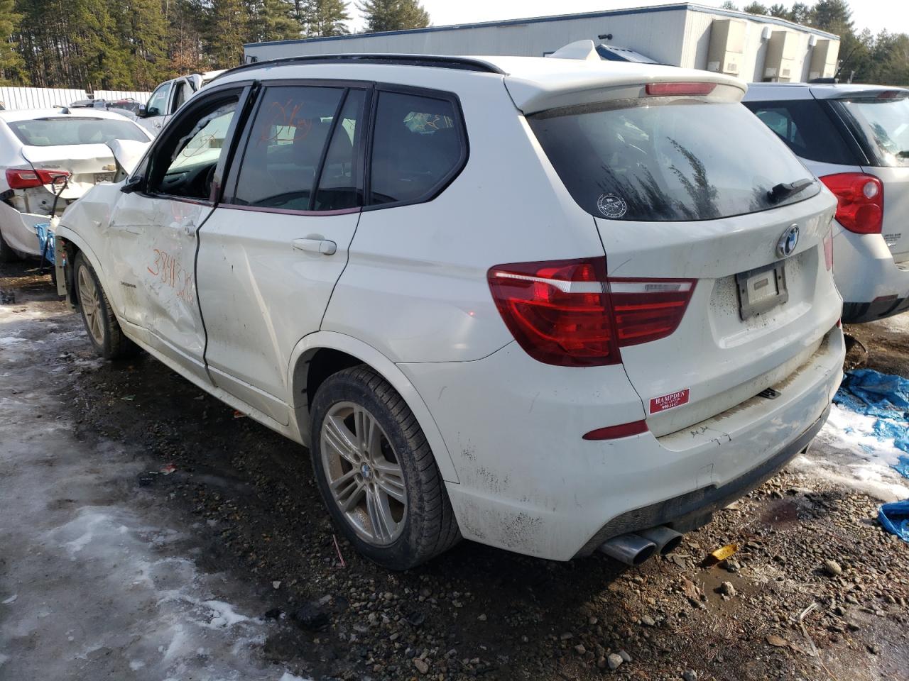 Photo 3 from auction – 2011 BMW X3 XDRIVE2 with VIN 5UXWX5C54BL708505