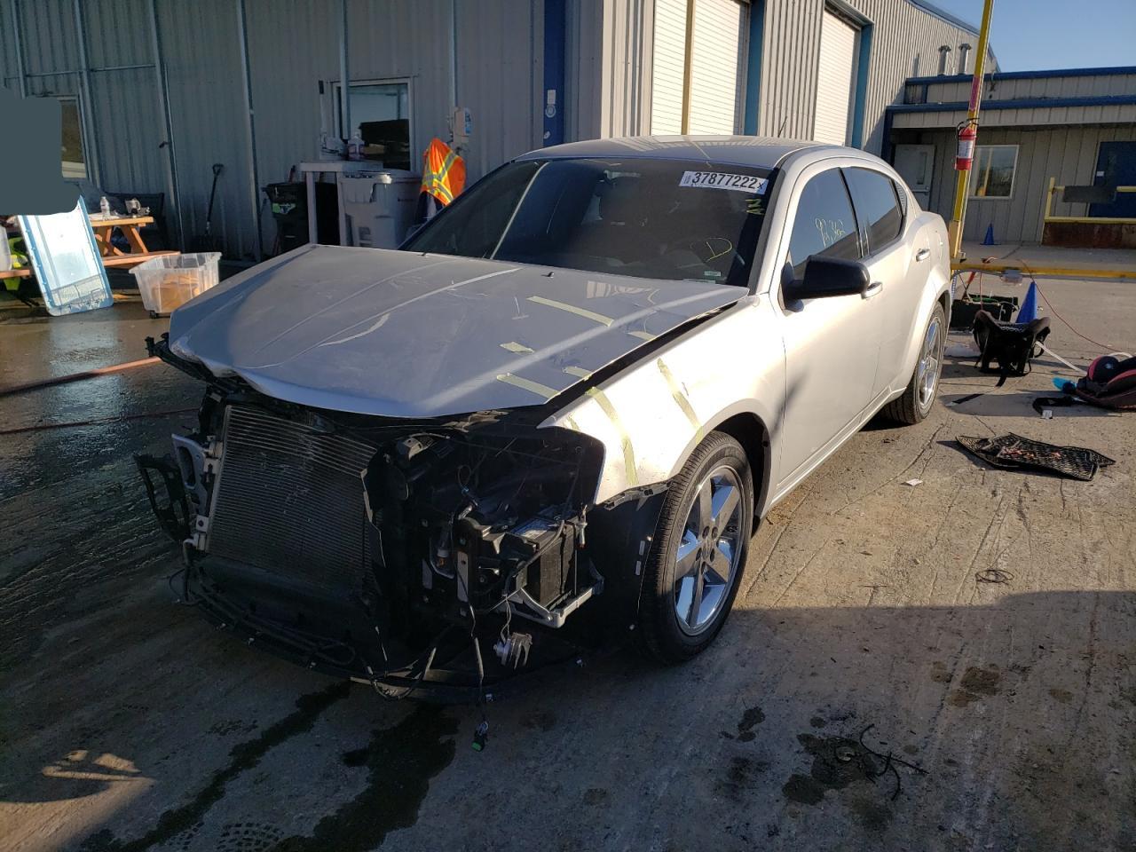 Photo 2 from auction – 2012 DODGE AVENGER SE with VIN 1C3CDZAB5CN141325