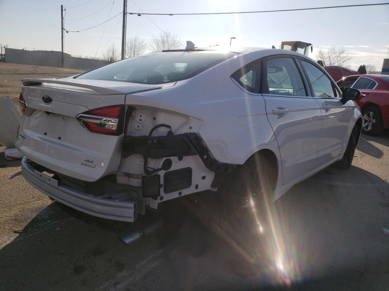 Photo 4 from auction – 2020 FORD FUSION SE with VIN 3FA6P0HD6LR259678