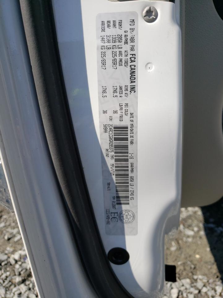 Photo 10 from auction – 2016 CHRYSLER TOWN & COU with VIN 2C4RC1CG0GR285375