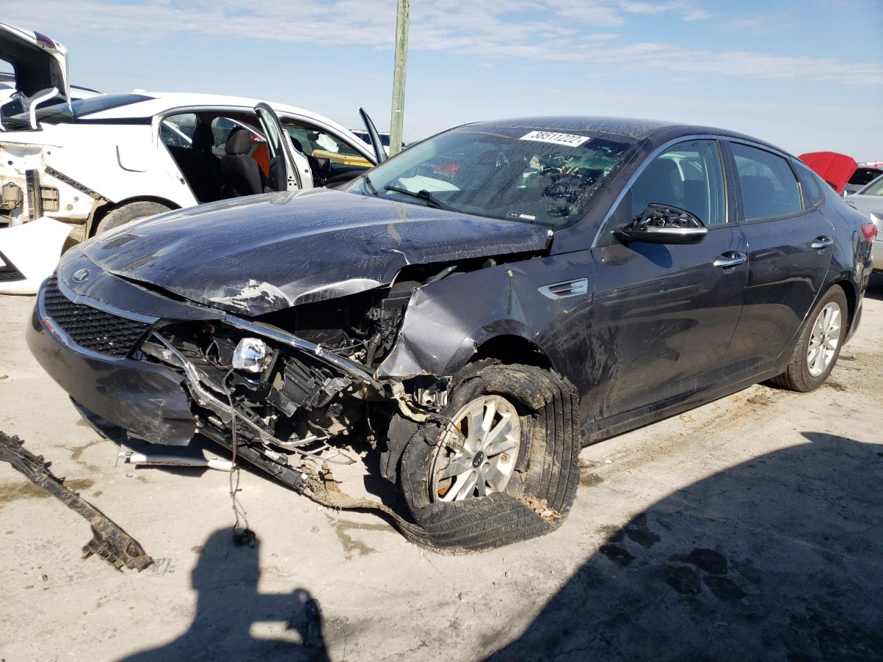 Photo 9 from auction – 2018 KIA OPTIMA LX with VIN KNAGT4L37J5218053