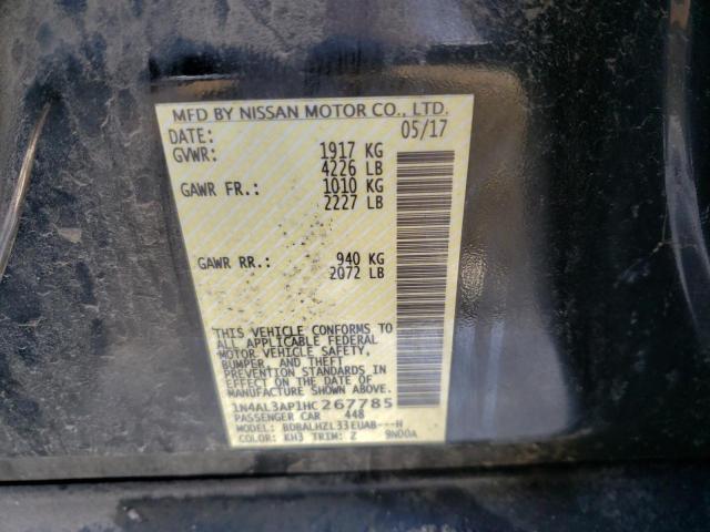 Photo 10 from auction – 2017 NISSAN ALTIMA 2.5 with VIN 1N4AL3AP1HC267785