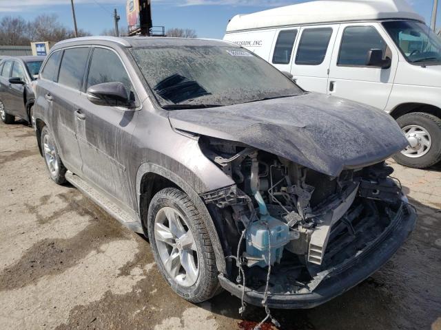 TOYOTA HIGHLANDER 2014 with VIN 5TDDKRFH6ES060365 - Photo from auction