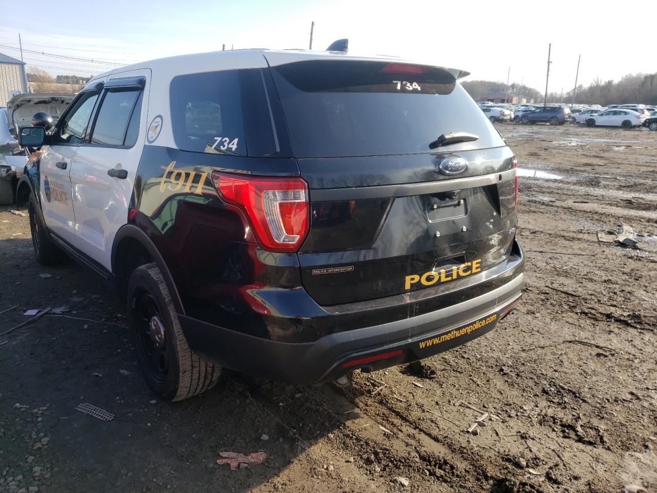 Photo 3 from auction – 2016 FORD EXPLORER P with VIN 1FM5K8AR0GGB97518