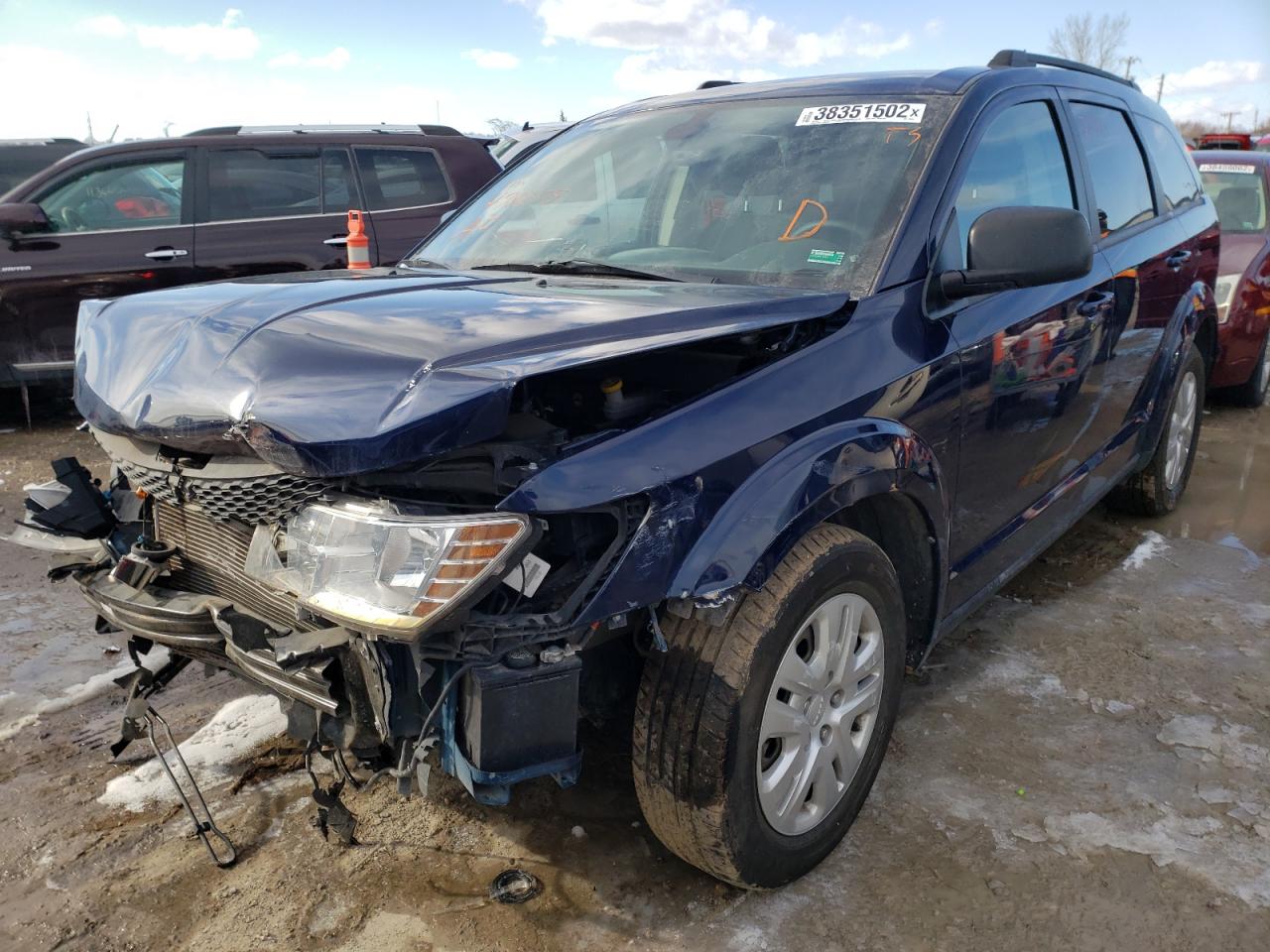 Photo 2 from auction – 2018 DODGE JOURNEY with VIN 3C4PDCAB9JT498255