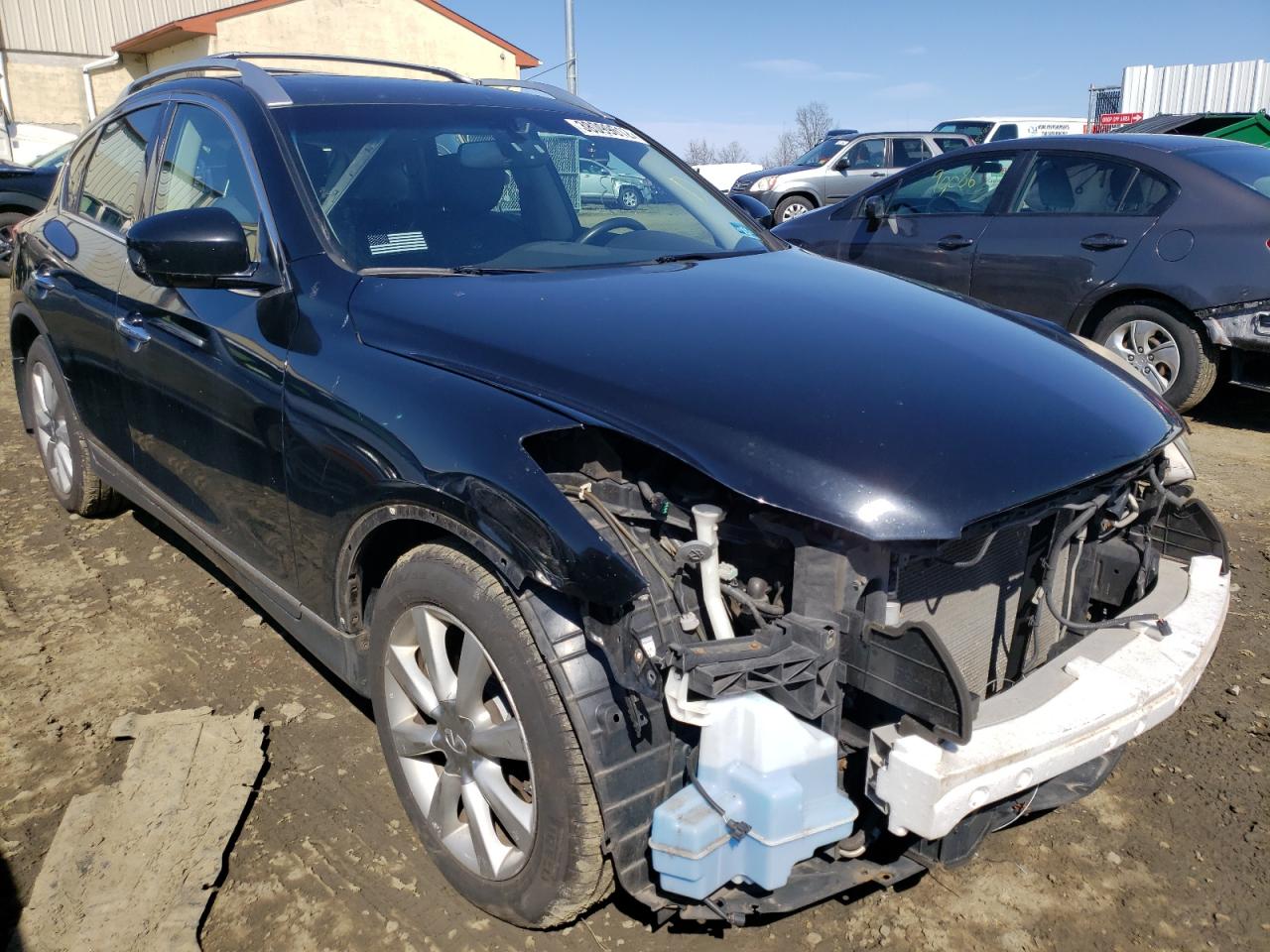 INFINITI EX35 BASE 2008 with VIN JNKAJ09F28M360561 - Photo from auction