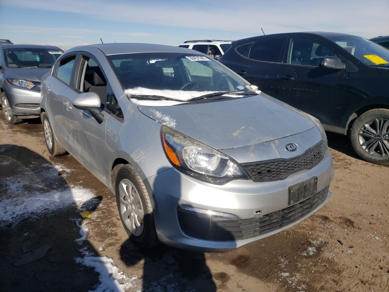 KIA RIO LX 2017 with VIN KNADM4A30H6038582 - Photo from auction
