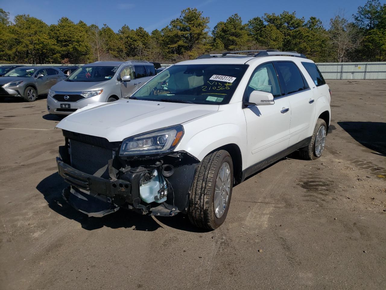 Photo 2 from auction – 2017 GMC ACADIA LIM with VIN 1GKKVSKD2HJ210566