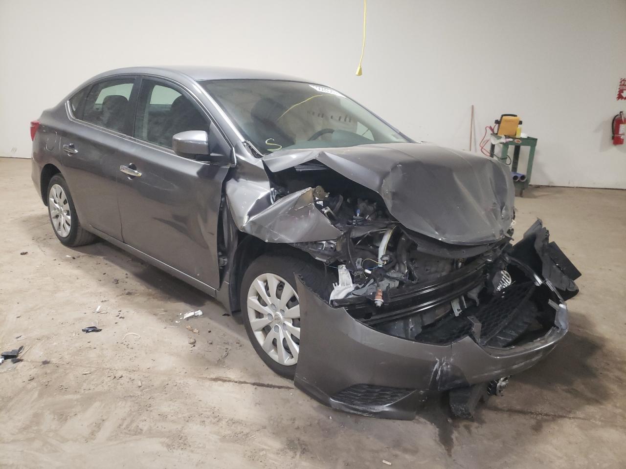 NISSAN SENTRA S 2016 with VIN 3N1AB7AP4GL677975 - Photo from auction