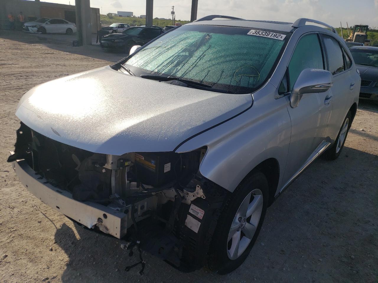 Photo 2 from auction – 2013 LEXUS RX 350 BAS with VIN 2T2BK1BA3DC210789