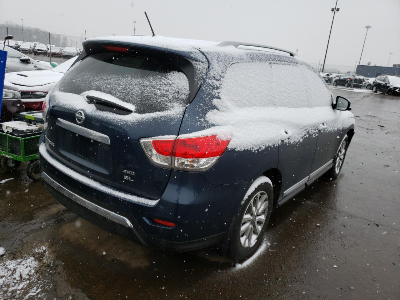 Photo 4 from auction – 2014 NISSAN PATHFINDER with VIN 5N1AR2MM8EC727665